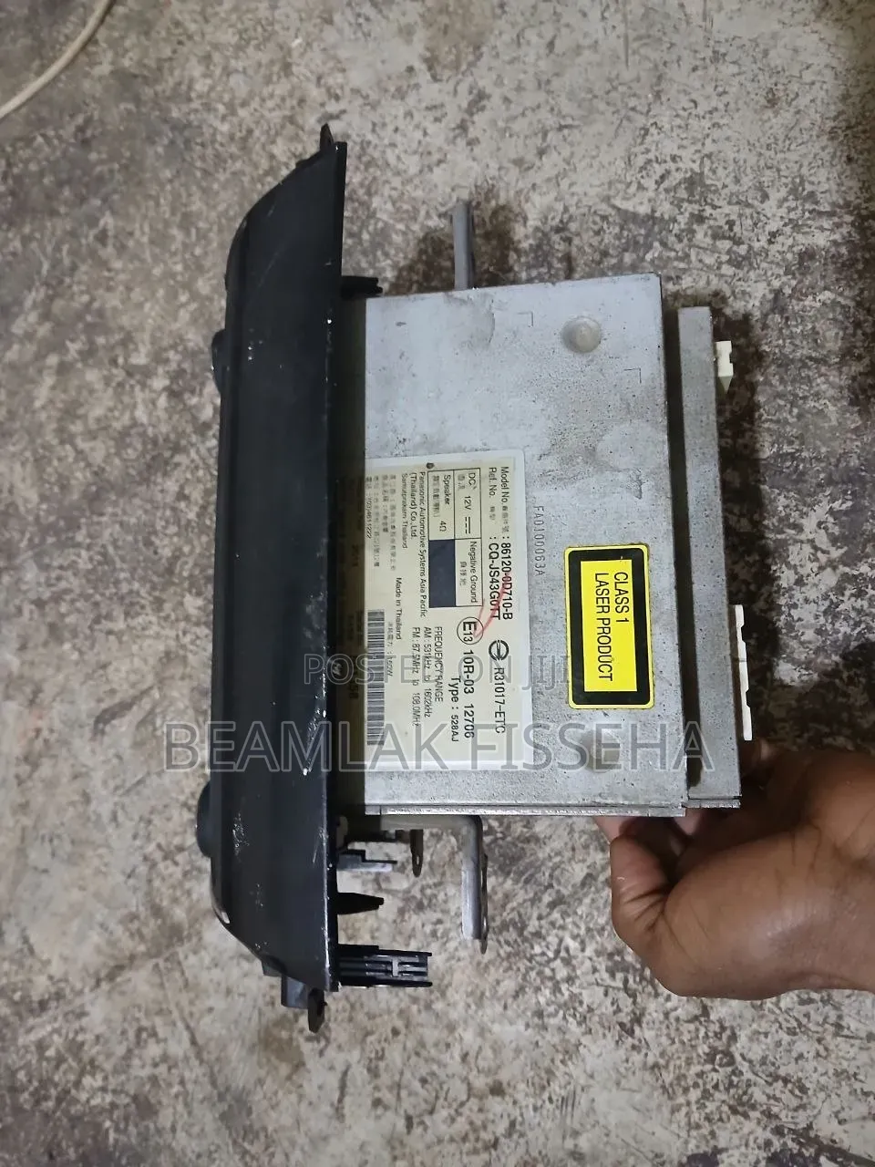 Toyota Original Factory Radio CD Player – 86120-0d710-B