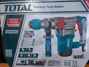TOTAL 1500W Hammer Drill – Powerful Drilling Hammering