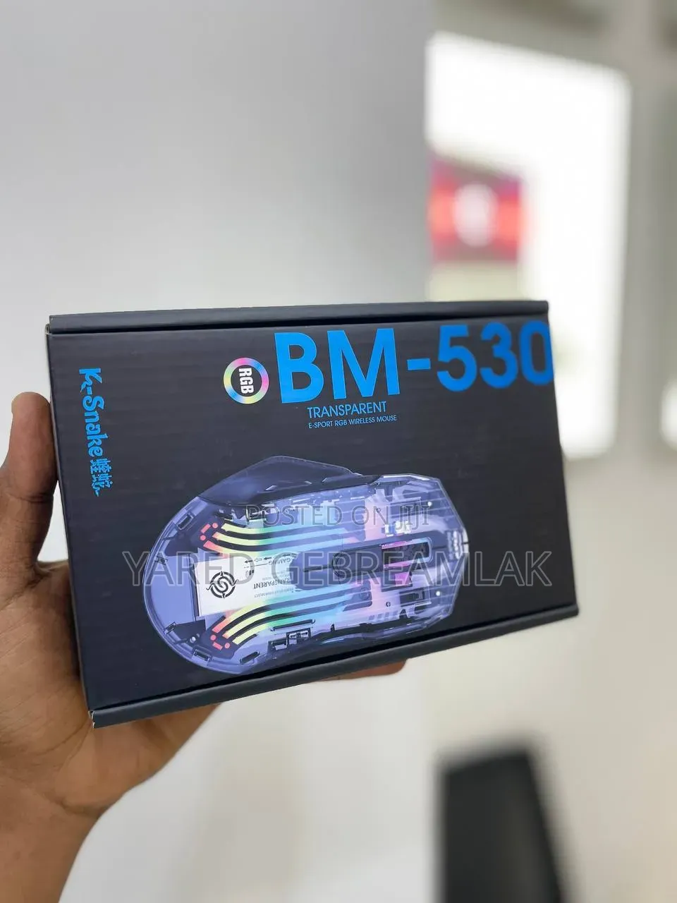 K-Snake BM-530 RGB Wireless Gaming Mouse — For Sale