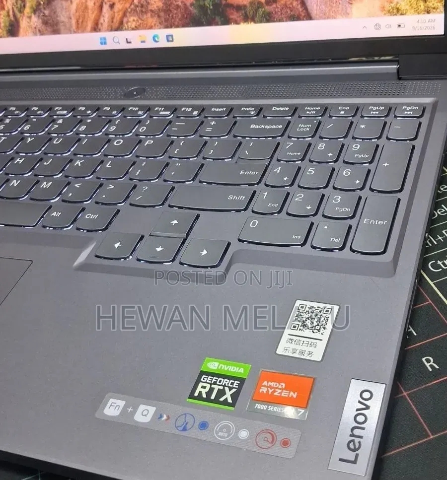 New Laptop Lenovo Legion 5 16GB AMD Ryzen 7 SSD 1T