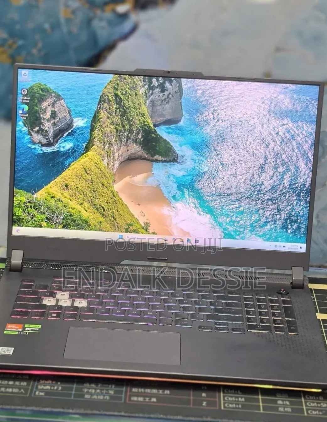 New Laptop Asus ROG Strix G17 16GB AMD Ryzen 9 SSD 1T