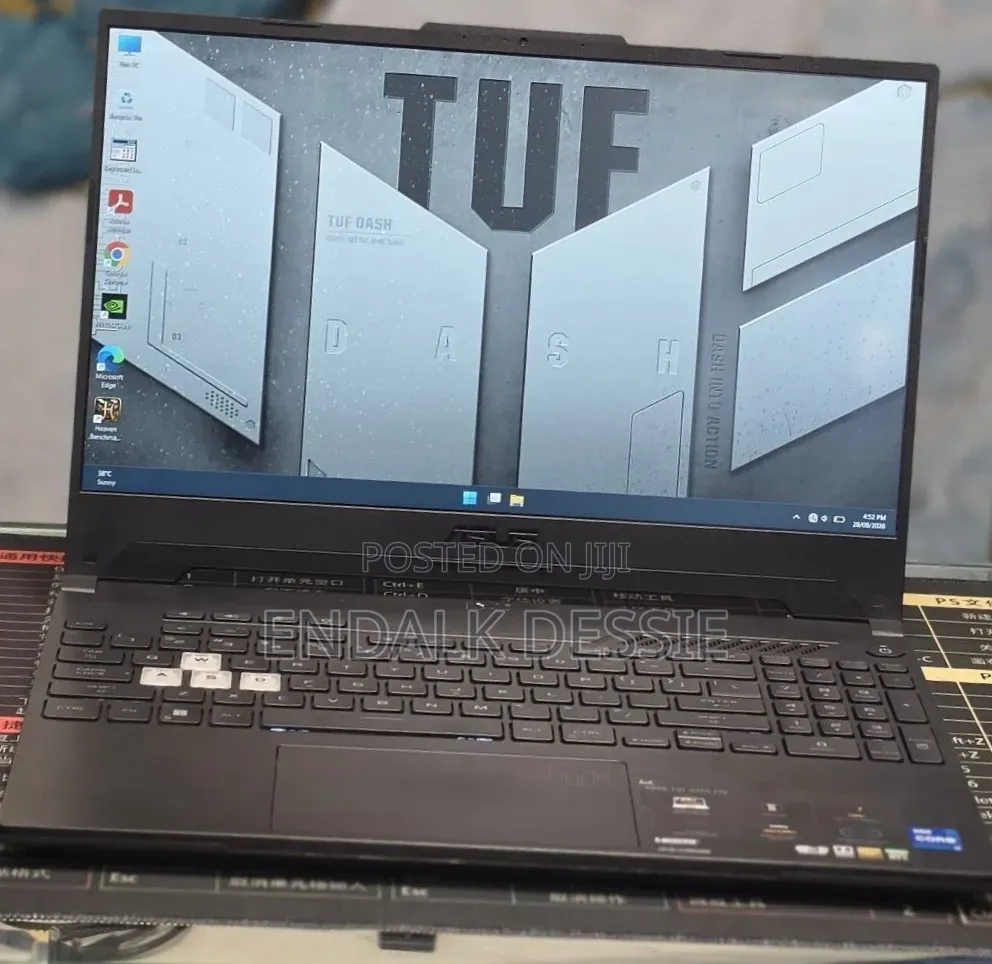 New Laptop Asus TUF Gaming A15 16GB Intel Core i7 SSD 512GB