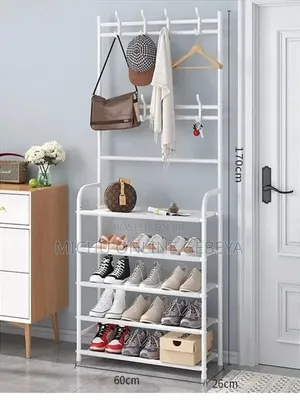 ባለ ዘርፈ ብዙ ጥቅም ትልቁ ሳይዝ Multifunctional የጫማ Shoe Rack