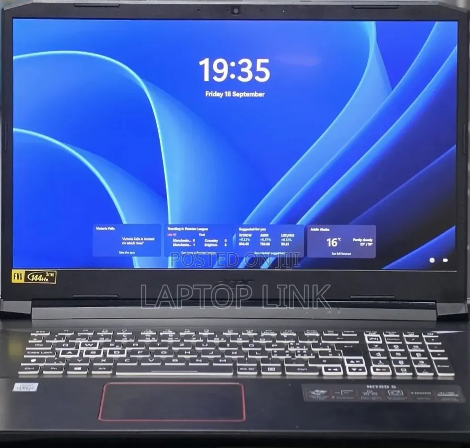 New Laptop Acer Nitro 5 16GB Intel Core i7 SSD 512GB