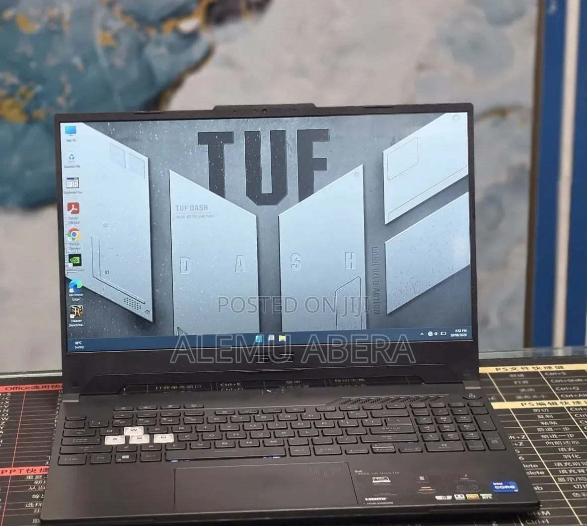 New Laptop Asus TUF Dash F15 16GB Intel Core i7 SSD 512GB