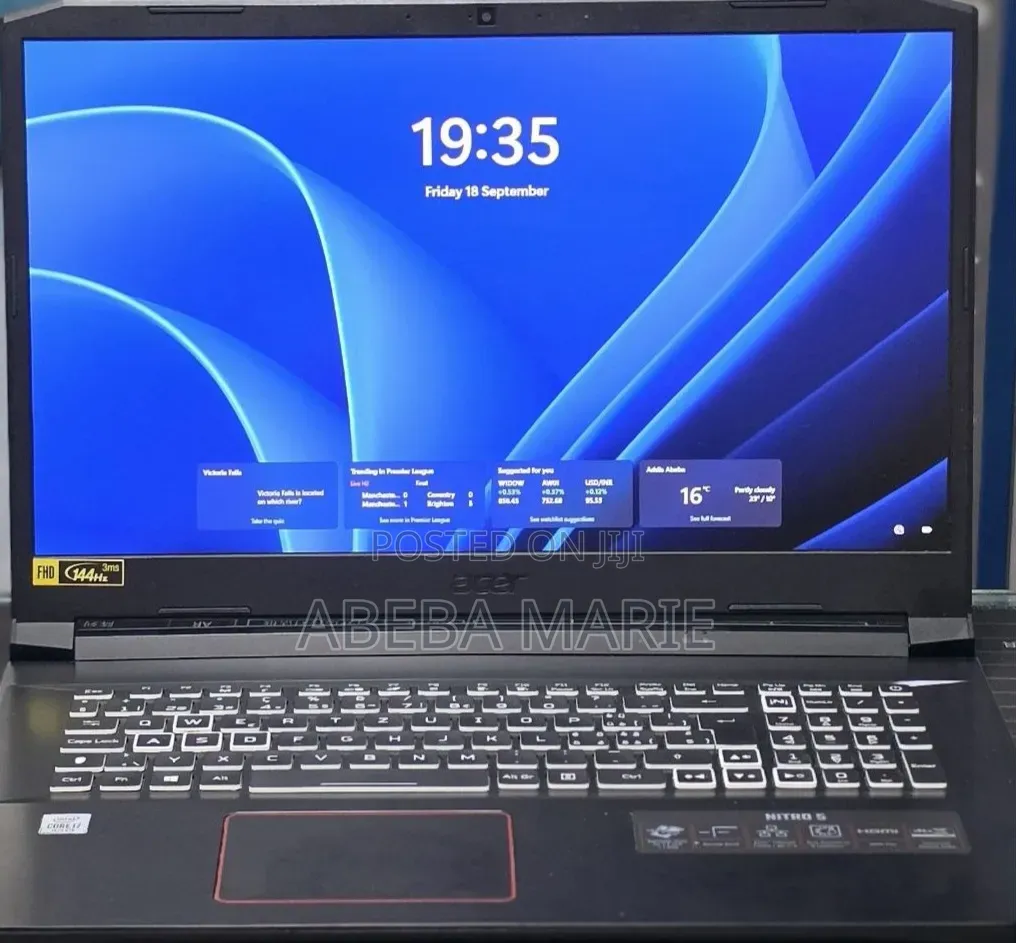 New Laptop Acer Nitro 5 16GB Intel Core i7 SSD 512GB