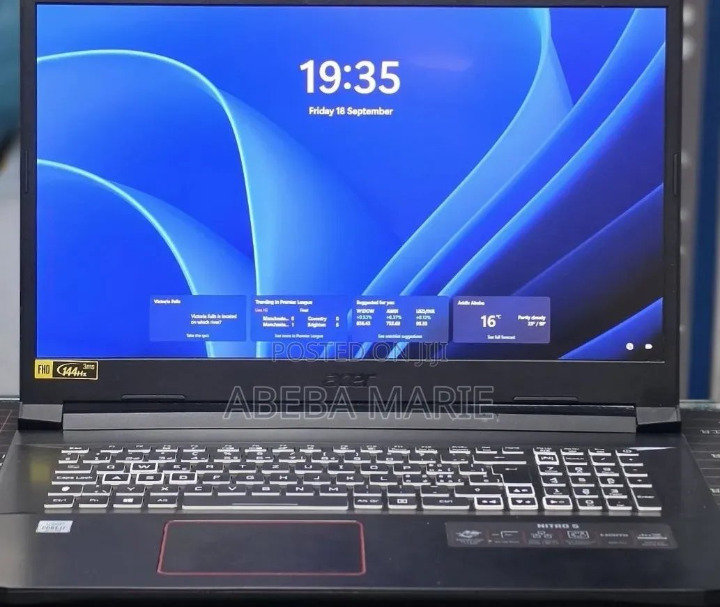 New Laptop Acer Nitro 5 16GB Intel Core i7 SSD 512GB