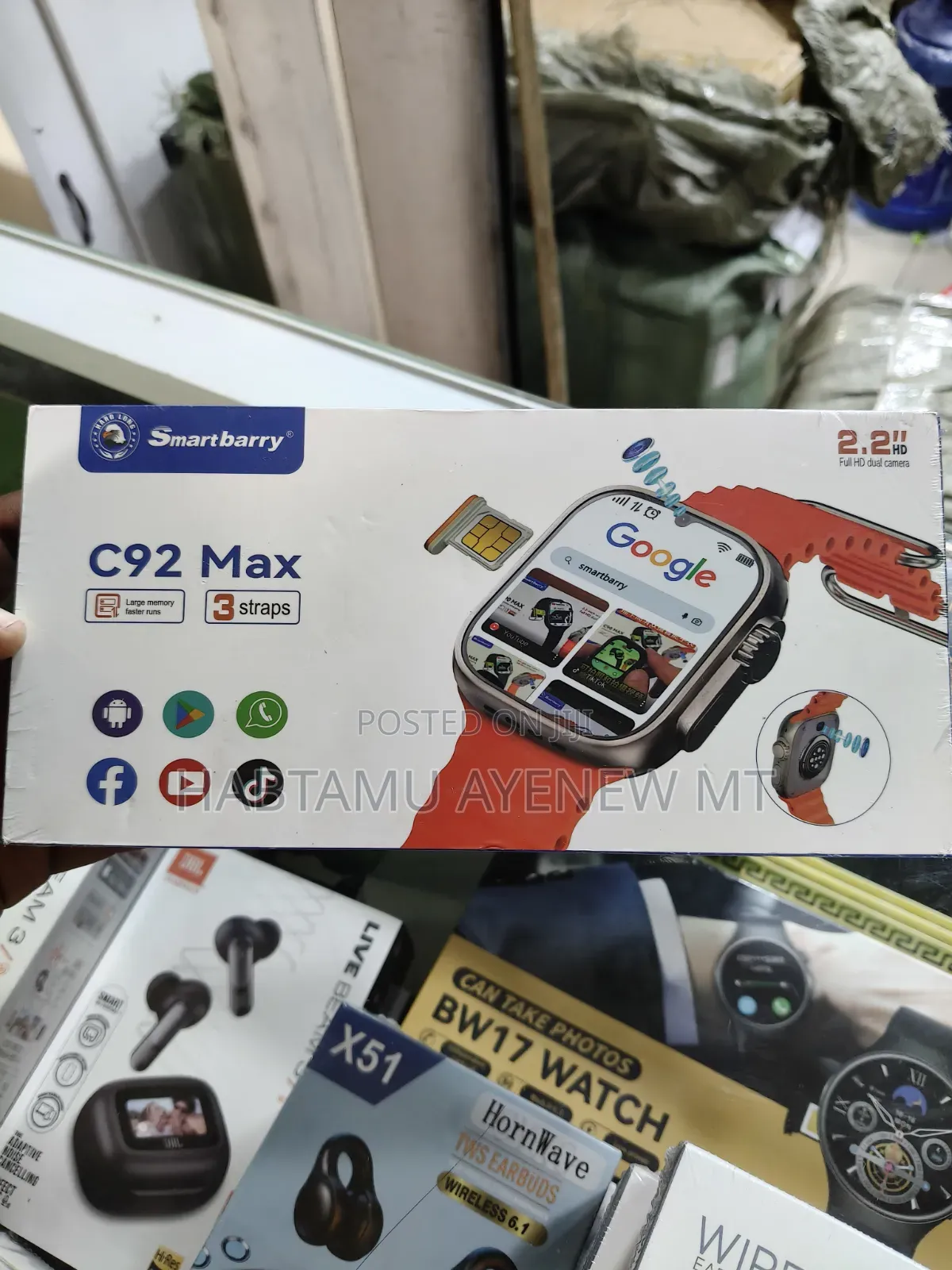 C92 Max Smart Berry Smart Watch