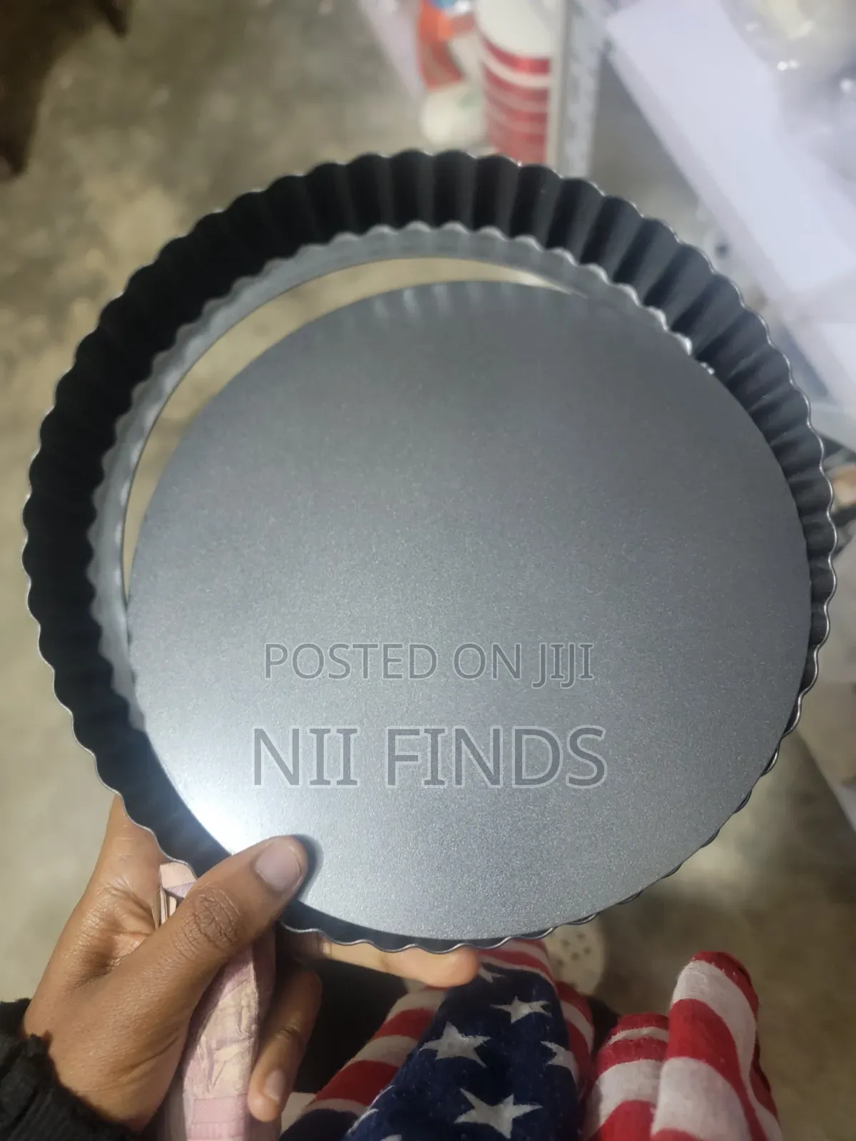 Round Non-Stick Tart a Removable Bottom
