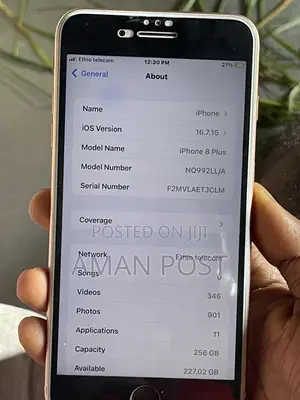 Apple iPhone 8 Plus 256 GB Rose Gold