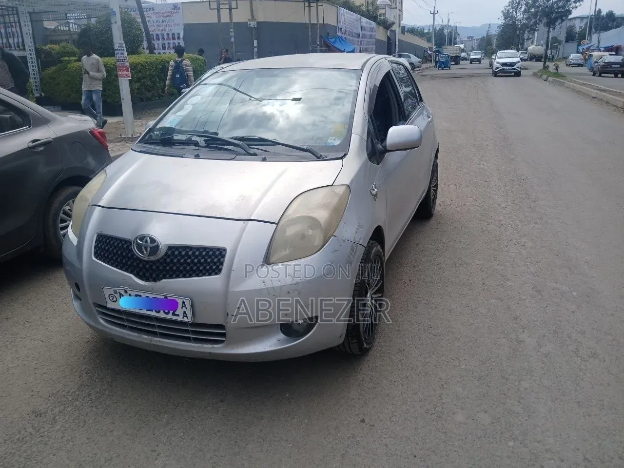 Toyota Yaris 2005 Gray
