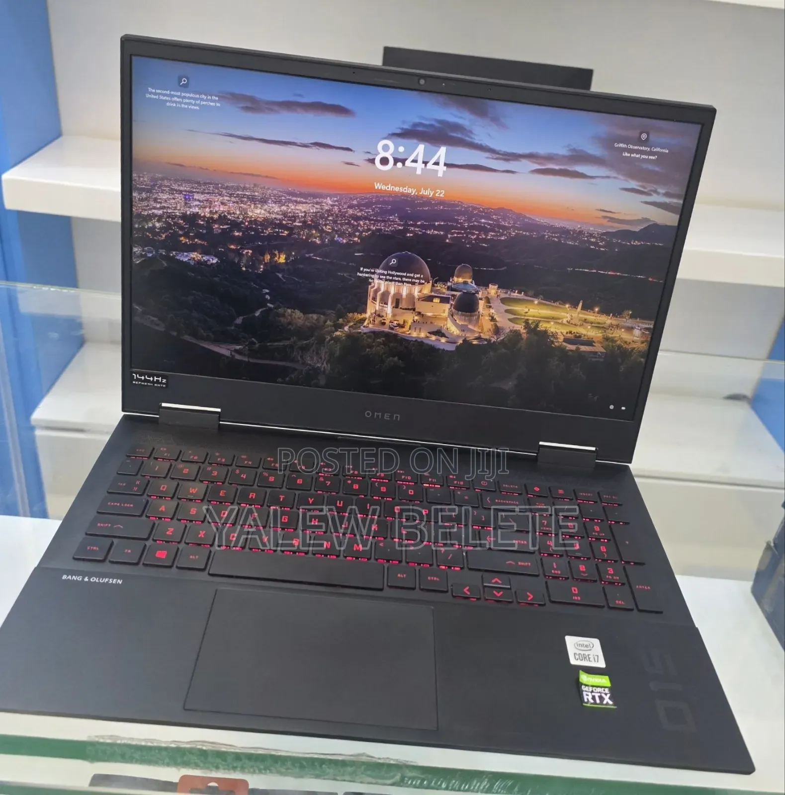 New Laptop HP Omen 15 16GB Intel Core i7 SSD 512GB