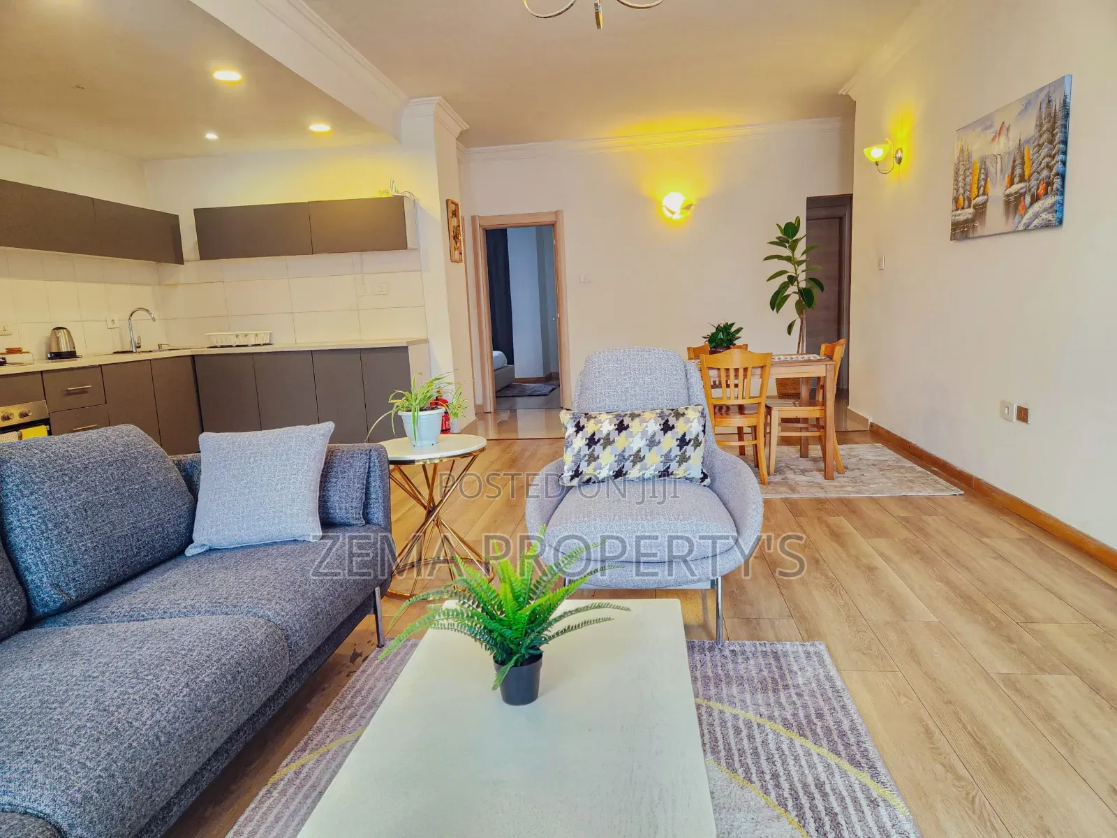 Furnished 2bdrm Apartment in Bole for rent