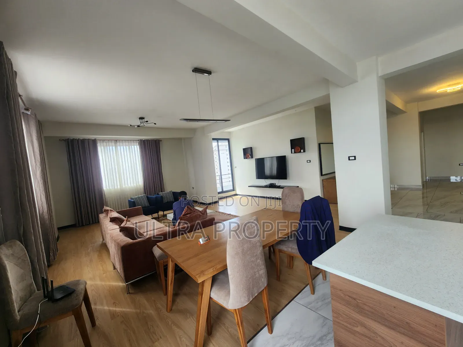 Furnished 3bdrm Apartment in Bole for rent