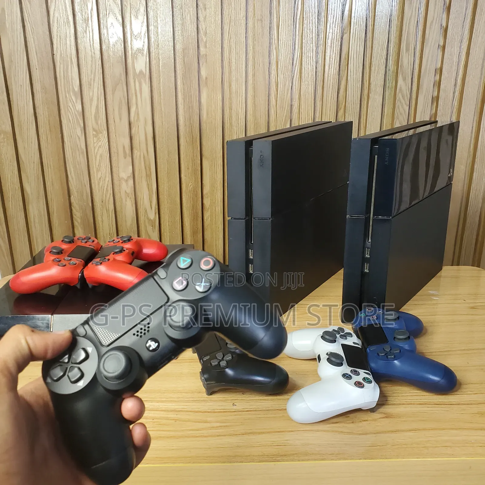 PlayStation 4 Fat Jailbreak | 2 Original Controller | 6 ወር ዋስትና