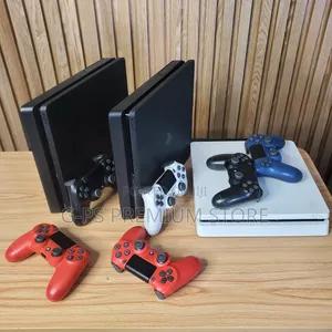 PlayStation 4 Slim Jailbreak | 2 Original Controller | 6 ወር ዋስትና