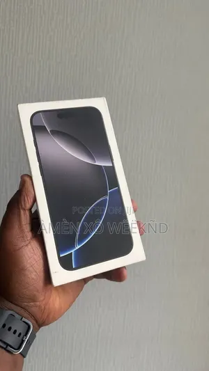 New Apple iPhone 16 Pro Max 256 GB Black
