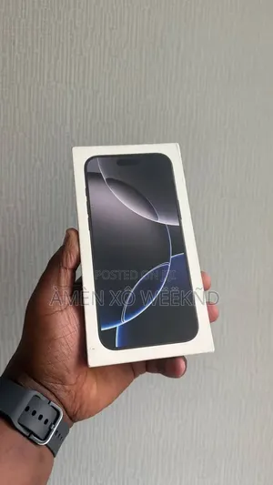 New Apple iPhone 16 Pro Max 256 GB Black