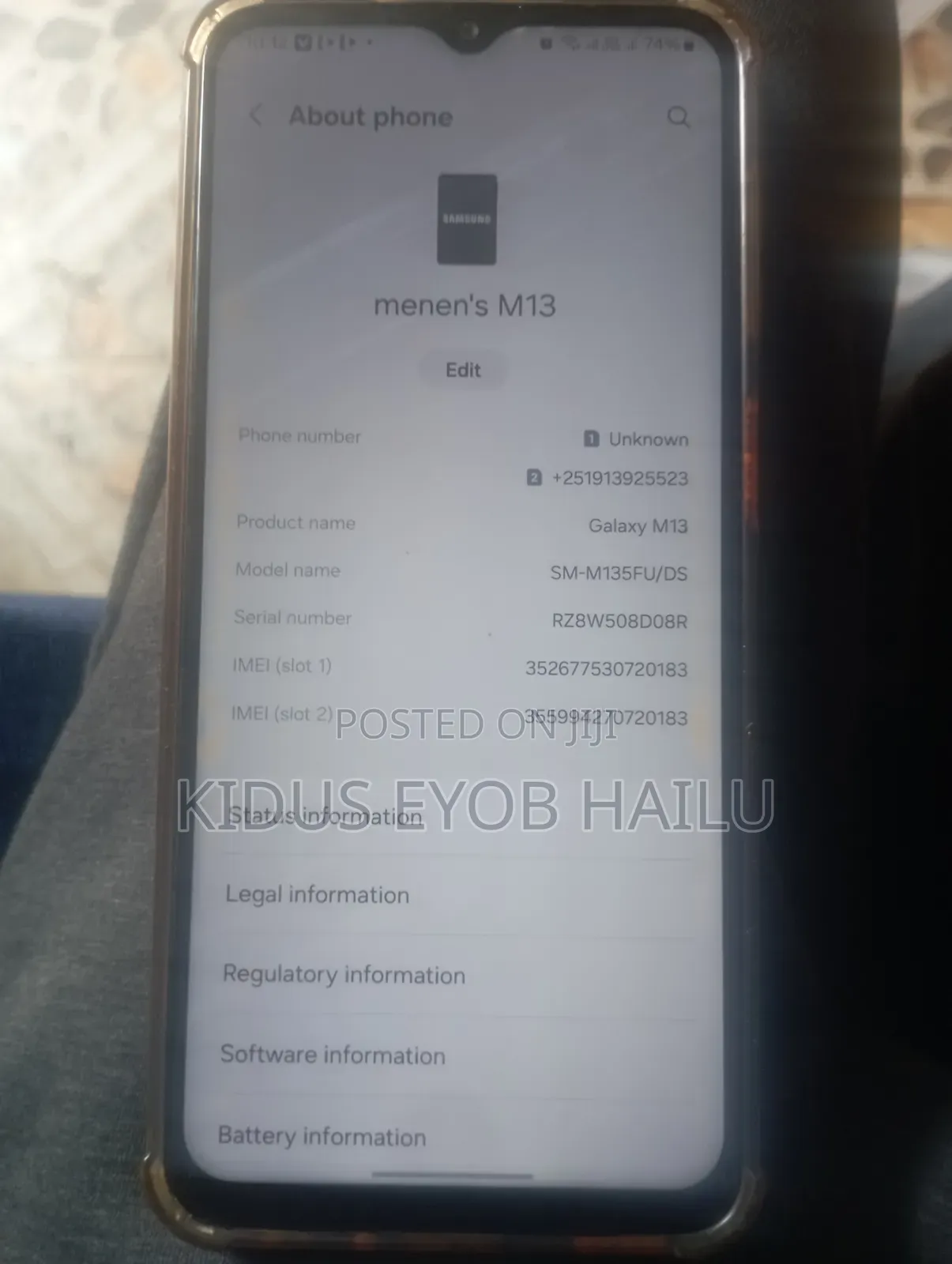 Samsung Galaxy M13 128 GB Green