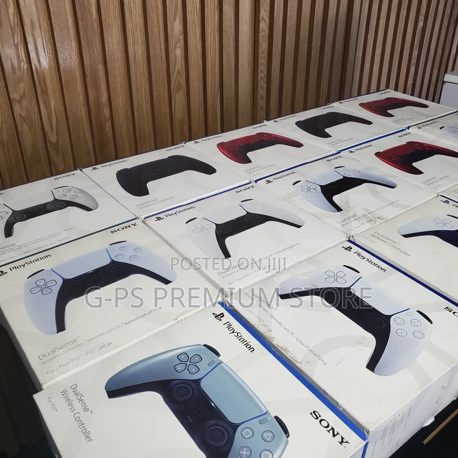 ጽድት ያለ PS5 Original Joystick Brand New - ከነካርቶኑ ያልተከፈተ