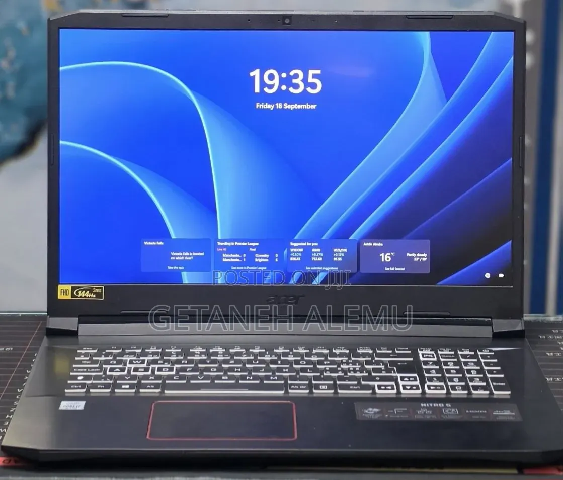 New Laptop Acer Nitro 5 16GB Intel Core i7 SSD 512GB