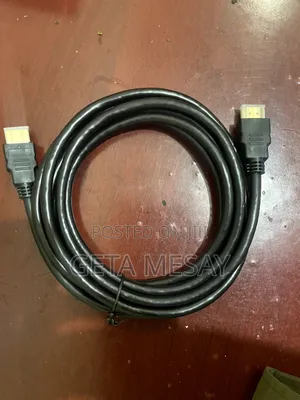 3M Black HDMI Cable Ultra HD High Speed TV Monitor