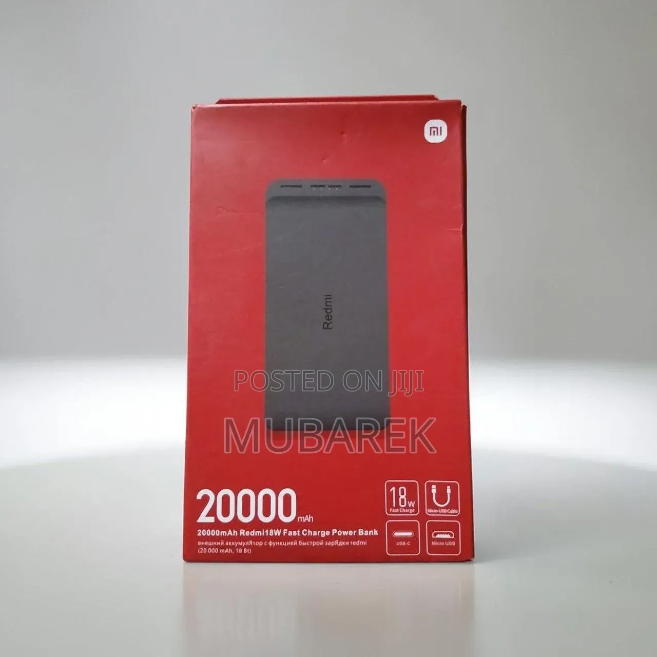 Redmi 20000mAh Fast Charge – Xal Waara Mobaylkaaga