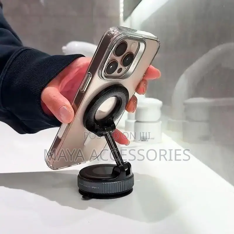 New Vacuum Suction Phone Holder