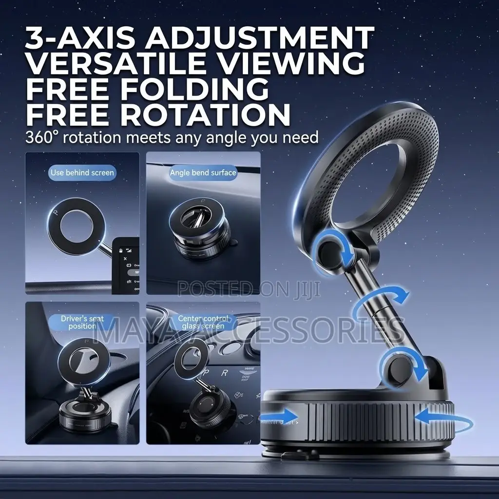 New Vacuum Suction Phone Holder