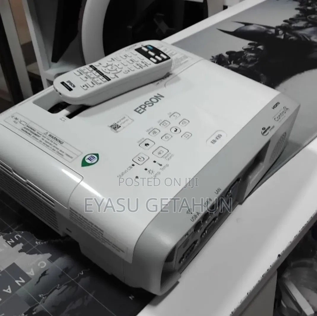 BRAND NEW EPSON Projector Has Remote Model Name: EB-x39 Hardwar