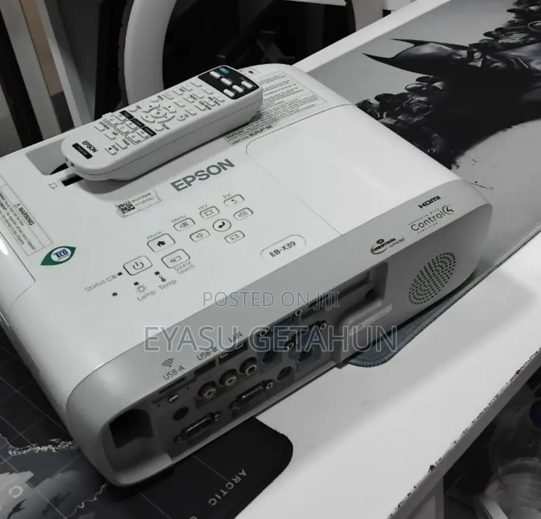 BRAND NEW EPSON Projector Has Remote Model Name: EB-x39 Hardwar