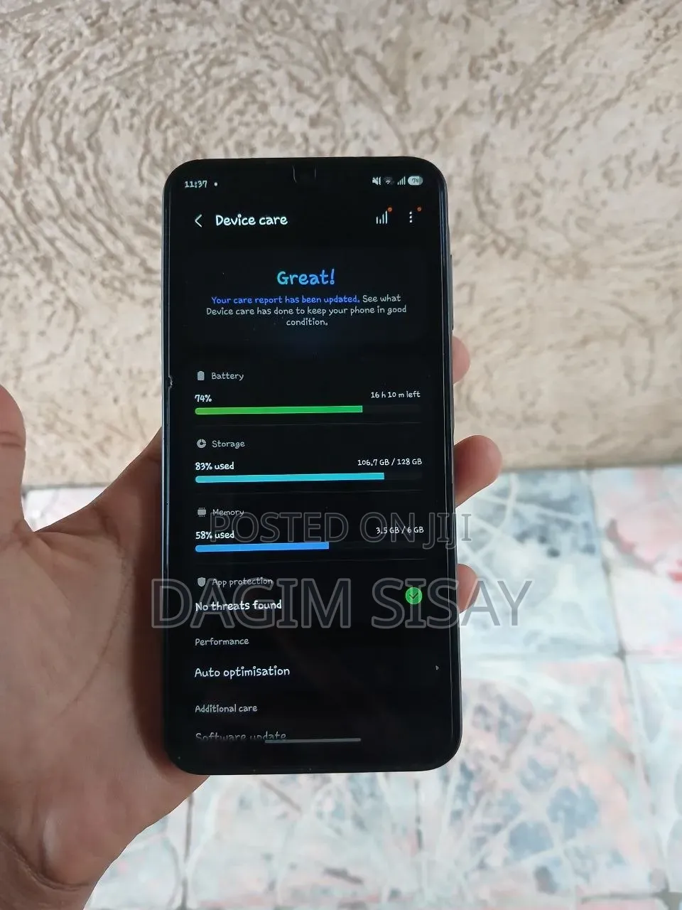 Samsung Galaxy A16 128 GB Graphite