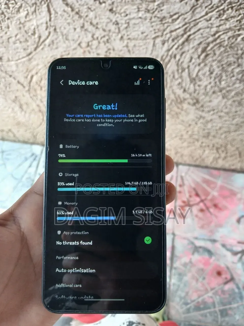 Samsung Galaxy A16 128 GB Graphite