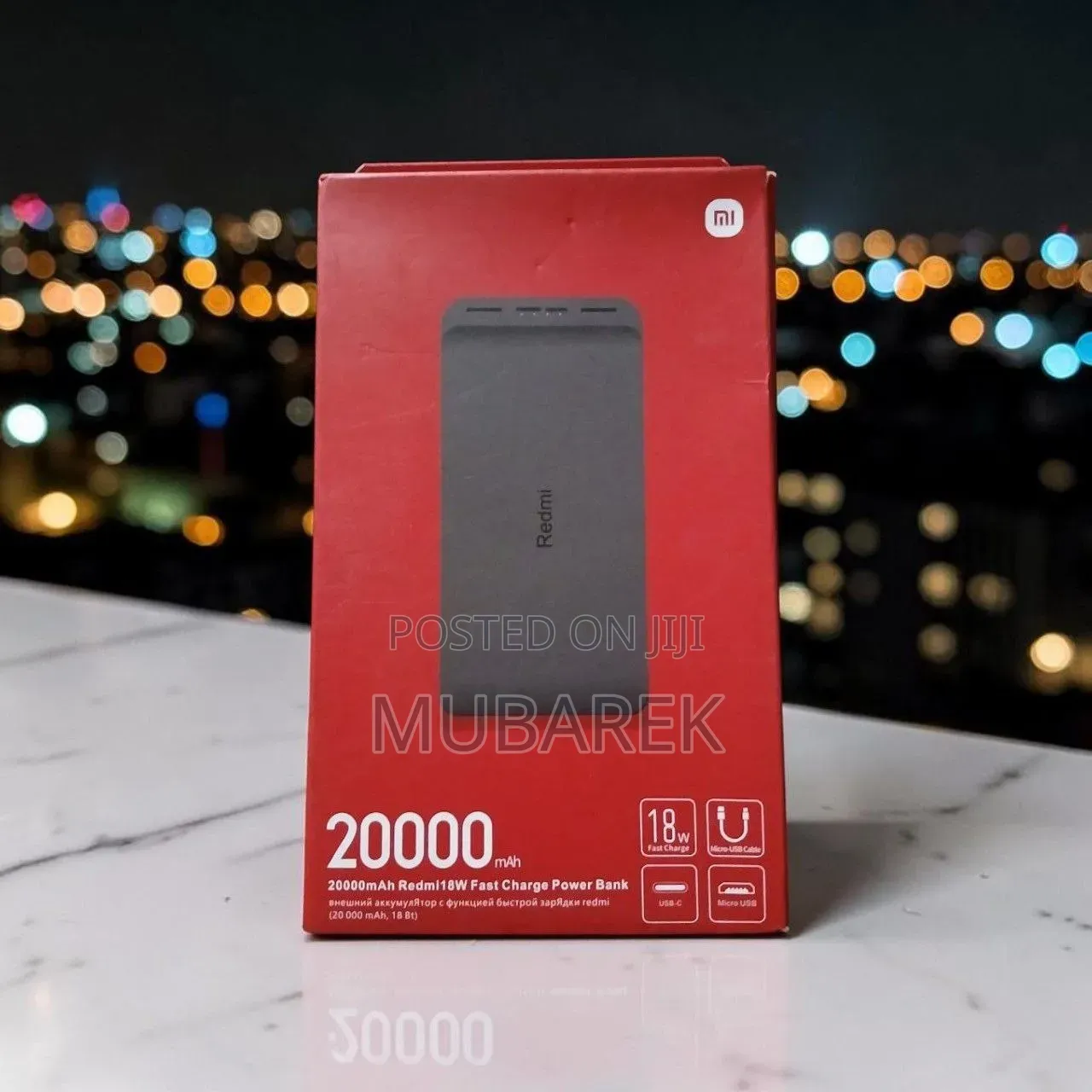 Redmi 20000mAh Power Bank – Tayo Lagu Kalsoonaan Karo
