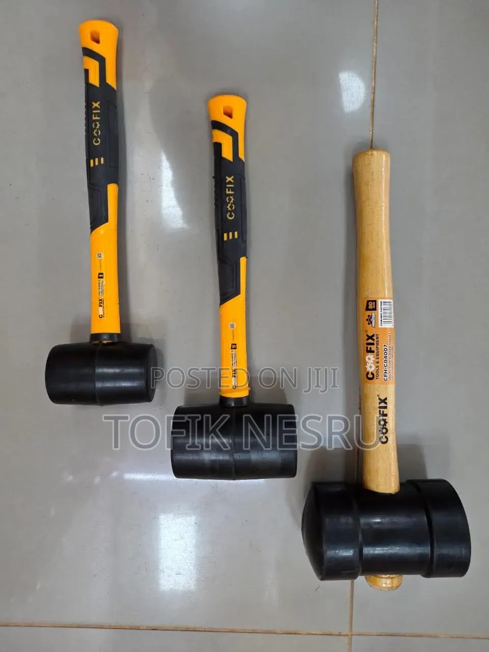 Hand Rubber Hammer 3 Taype