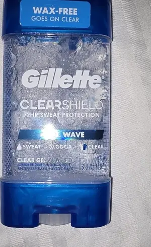 Gillette Clear Shield Antiperspirant Clear Gel, Cool Wave
