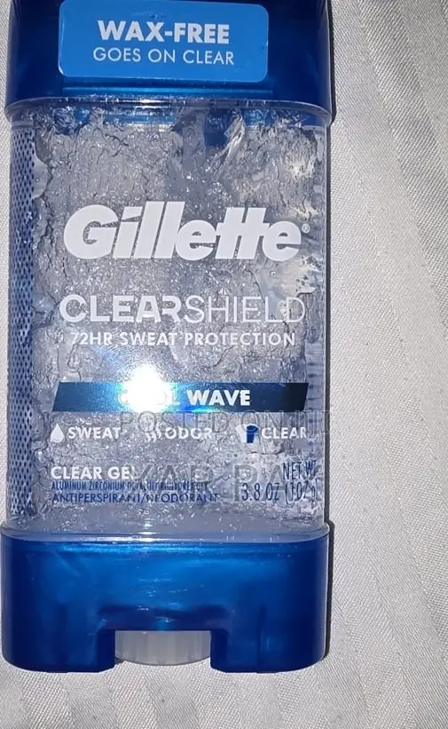 Gillette Clear Shield Antiperspirant Clear Gel, Cool Wave