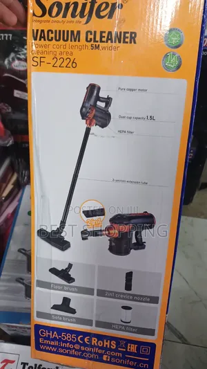 Sonifer Corded Stick Handheld Vacuum Cleaner