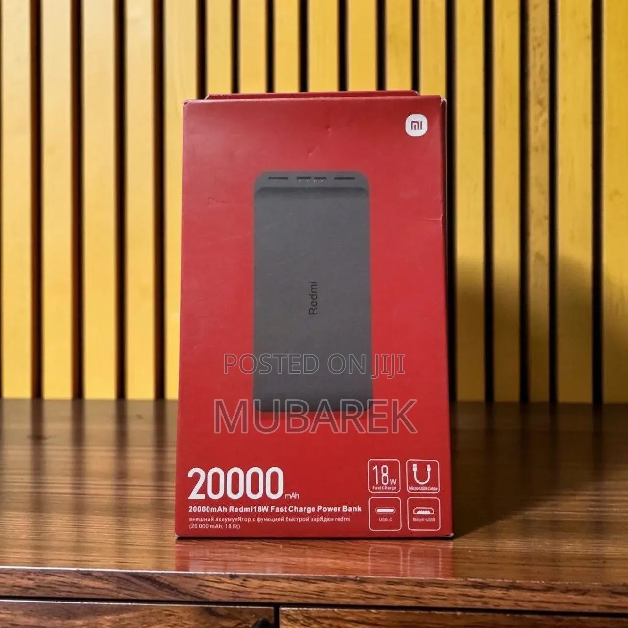 Redmi 20000mAh Power Bank – Awood Sare Safar Kasta