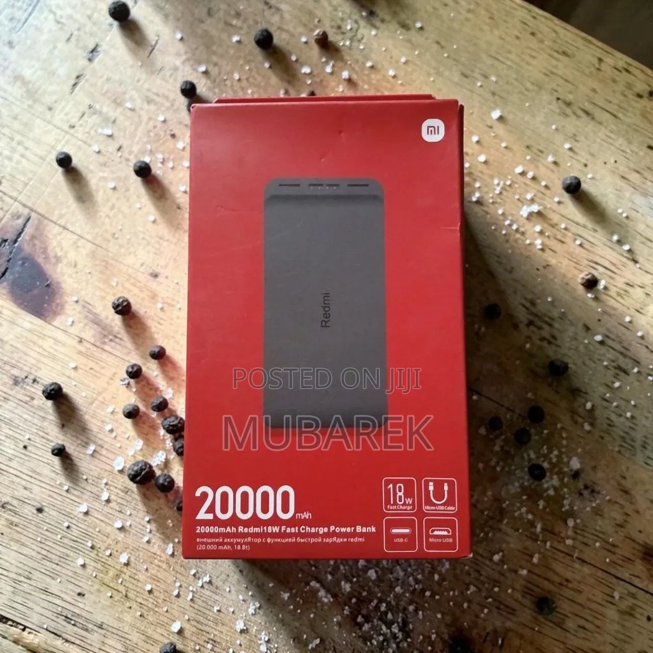 Original Redmi 20000mAh – Ha Moogaanin Dalabkaaga