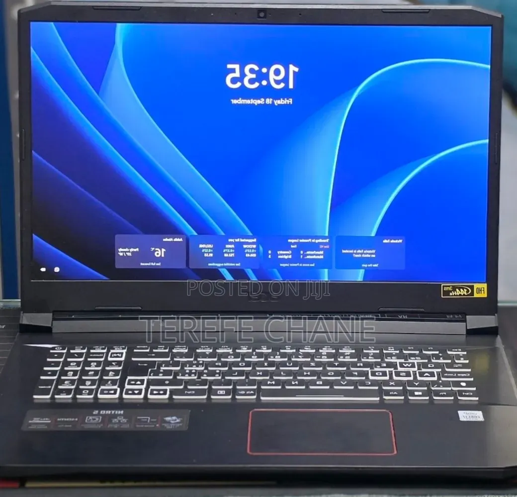 New Laptop Acer Nitro 5 16GB Intel Core i7 SSD 512GB