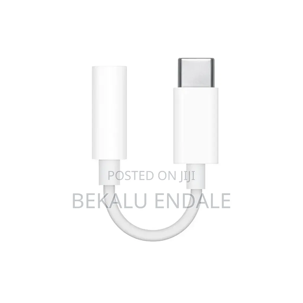 USB-C to 3.5mm Audio Headphone Jack Adapter.