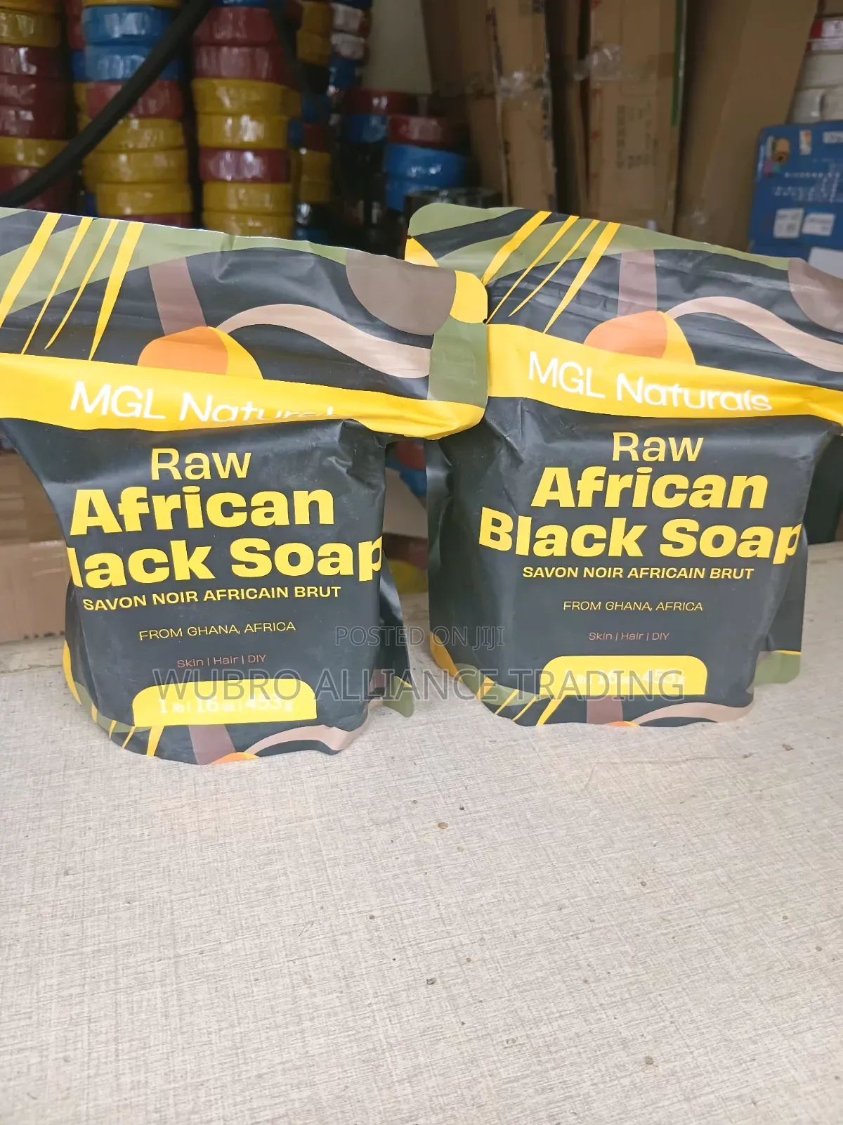 MGL Naturals Raw African Black Soap