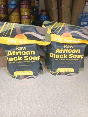 MGL Naturals Raw African Black Soap
