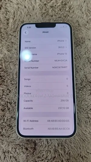 Apple iPhone 13 256 GB White
