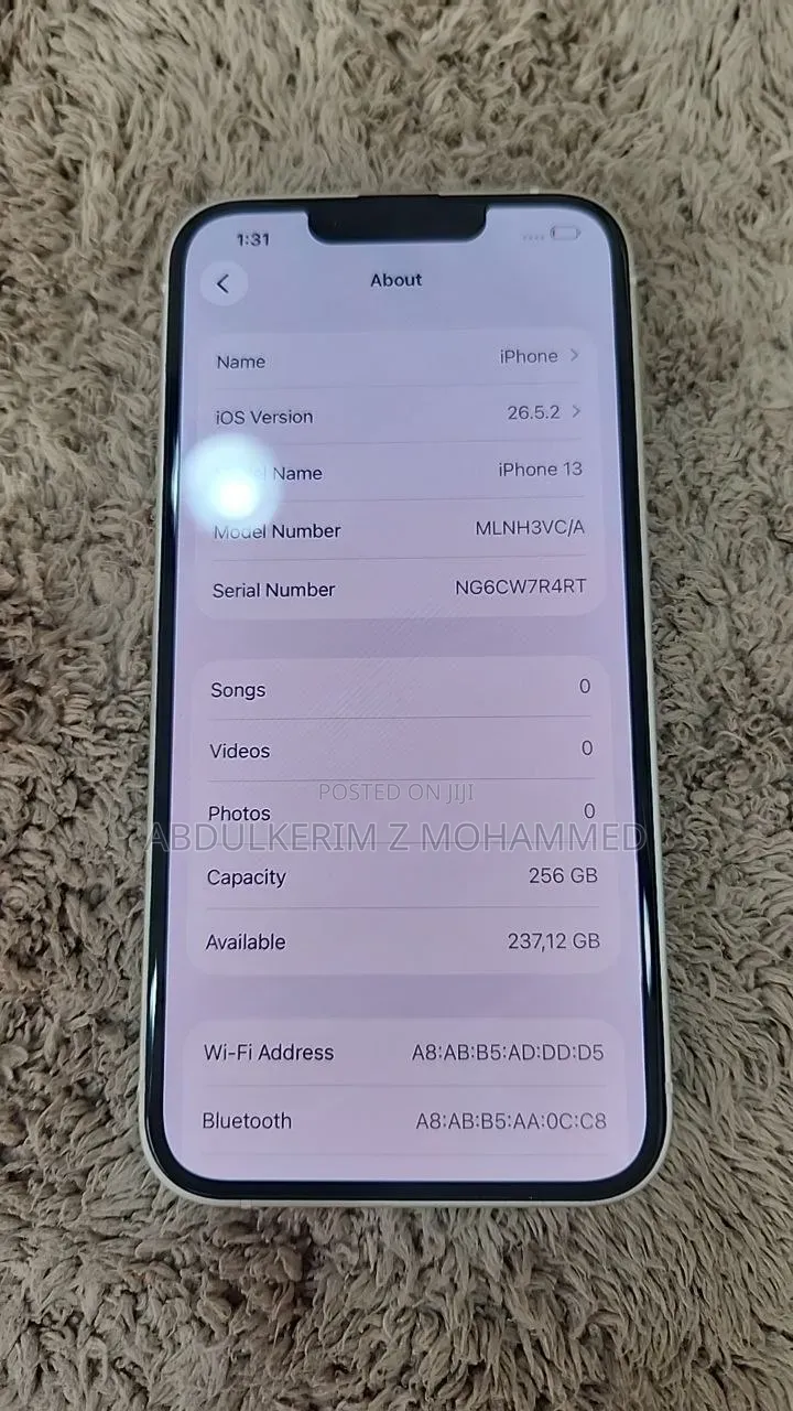 Apple iPhone 13 256 GB White