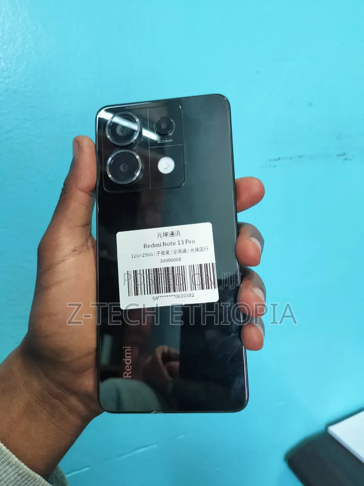 New Xiaomi Redmi Note 13 Pro 5G 256 GB Black