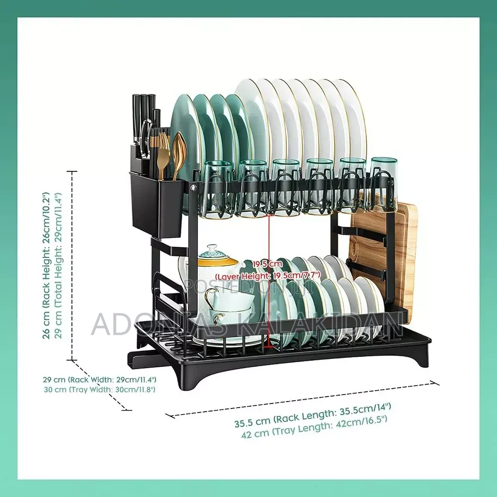 Multifunctional Dish Drying Rack