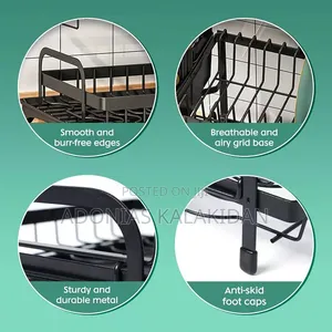 Multifunctional Dish Drying Rack