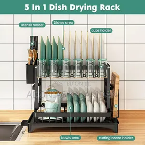 Multifunctional Dish Drying Rack